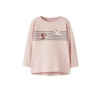 NAME IT Maglietta 'NMFVIX' terra d'ombra / rosa / nero / bianco Bambini - Bimba - Bambina (taglie 92-140) - Abbigliamento - Maglie e top - Maglie a maniche lunghe NAME IT 98