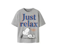 NAME IT Maglietta 'Snoopy' navy / grigio sfumato / nero / bianco Bambini - Bimbo - Ragazzo (taglie 140-176) - Abbigliamento - Maglie e camicie - T-shirt NAME IT 158-164