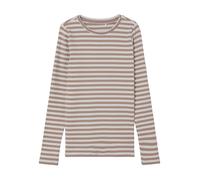 NAME IT Maglietta 'Suraja' marrone chiaro / offwhite, Taglia 158-164