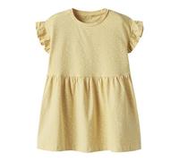 Name it mini Nmfjoane SS Dress Pb, Golden Haze, 104 Bambina