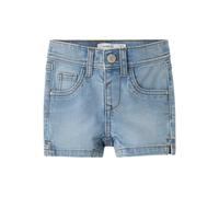 Name it mini Pantaloncini da Ragazza Nmfsalli Slim DNM 3398-Ic TB, Mix Blu Chiaro, 110