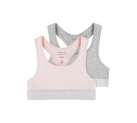 Name IT Mutande da Bambina, Rosa Barely/Confezione: w/Grey Melange, 134 cm
