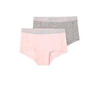Name IT Mutande da Bambina, Rosa Barely/Confezione: w/Grey Melange, 158 cm