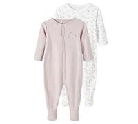 Name It Nbfnightsuit 2P W/F Violet Rainbow Noos, Pigiamino Bambine e ragazze, Viola (Violet Ice), 92