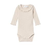 NAME IT NBFOLIA LS Body Pigiama, Peyote Melange, 74 neonata