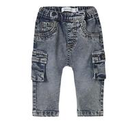 NAME IT Nbmben Baggy Cargo Jeans da Uomo 2727-Yb Noos, Blu Jeans Scuro, 68