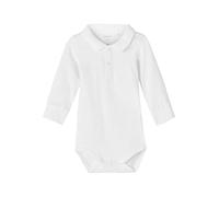 Name It NBMHOLGER LS Polo Body, Body Bimbo 0-24, Bright White, 74