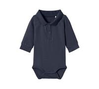NAME IT NBMHOLGER LS Polo Body Noos, Body a Maniche Lunghe Ragazzini, Dark Sapphire,