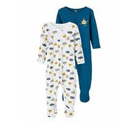 Name It Nbmnightsuit 2P W/F Legion Blue Noos, Pigiama Bambini e ragazzi, Blu (Legion Blue), 68
