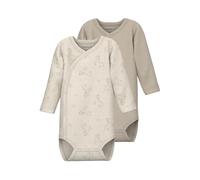 NAME IT Nbnbody unisex 2P Ls Wrap Rainy Day Zebra Noos (confezione da 2), Rainy Day., numeric_68