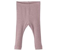 Name It Nbnkab Legging Noos, Leggings Unisex - Bambini e ragazzi, Viola (Deauville Mauve/Detail:MELANGE), 92