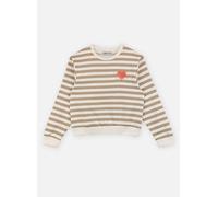 Name it - Nkfbell Short Nreg Ls Swe Bru Ps Noos Bianco - Abbigliamento 13A - 14A Bianco