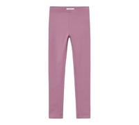 NAME IT NKFDAVINA Solid SWE Legging Bru N Noos, Leggings Bambina, Mauve Orchid,