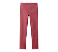 Name It Nkfdavina Solid Swe Legging Bru N Noos, Leggings Bambine e ragazze, Rosso (Mauvewood), 164