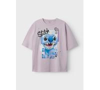 Name it - Nkfdiri Stitch Ss Nreg Top Noos Wdi 1323 Rosa - Abbigliamento 7A - 8A Rosa