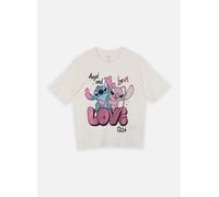 Name it - Nkfdymir Stitch Ss Nreg Top Box Noos Wdi Bianco - Abbigliamento 7 - 8A Bianco