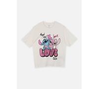Name it - Nkfdymir Stitch Ss Nreg Top Box Noos Wdi Bianco - Abbigliamento 7A - 8A Bianco