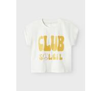 Name it - Nkfforva Ss Short Loose Top Box Ps 13242 Bianco - Abbigliamento 7A - 8A Bianco