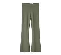 NAME IT NKFFRIKKALI Bootcut Pant Noos Pantaloni di Stoffa, Deep Lichen Green, 12 Anni Bambina