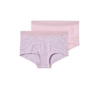 NAME IT NKFHIPSTER 2P Pastel Lilac DOT Noos Slip, 122-128 Bambina