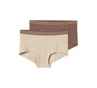 Name IT Nkfhipster 2p Peyote Noos Slip Bambine e Ragazze (Pacco da 2)