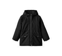 NAME IT Nkfmarlow Parka Jacket Pb, Nero, Numeric_152 Bambine e Ragazze