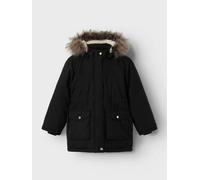 Name it - Nkfmaster Parka Jacket Pb Fr Nero - Abbigliamento 9A Nero