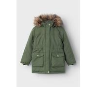 Name it - Nkfmaster Parka Jacket Pb Fr Verde - Abbigliamento 7A Verde