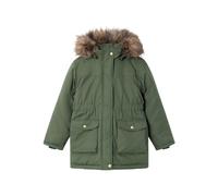 NAME IT Nkfmaster Parka Jacket Pb, Verde, 128 cm Bambine e Ragazze