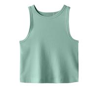 Name it - Nkfnakal Sl Short Top Noos Verde - Abbigliamento 13A - 14A Verde