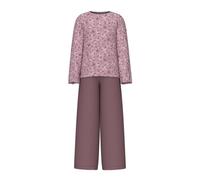 NAME IT NKFNIGHTSET Flower Loose Rib Noos Completo da Notte, Mauve Shadows, 158-164 Bambina