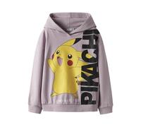 NAME IT Nkfnisara Pokemon RLX Sweat Wh Bru Sky, Keepsake Lilac, 134-140 Bambina