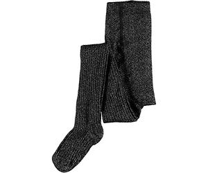 Name It Nkfpantyhose Glitter Rib Noos, Calzini Bambini E Ragazzi, Nero, 110