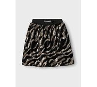 Name it - Nkfranimal Skirt Box Nero - Abbigliamento 8A Nero