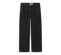 NAME IT - Nkfrose HW Wide Cargo Jeans 6190-bs Noos, Corpo Manica Lunga Bambine e Ragazze