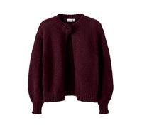 Name IT Nkfroxanne LS Knit Card, Granato, 134-140 per Ragazze