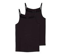 Name It Nkfstrap Top 2p Noos Mutande, Nero, 134 cm Bambina