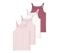 Name it - Kid's Strap Top 4-Pack - Top 86 bianco