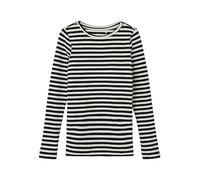 NAME IT NKFSURAJA Xsl LS Top Noos Maglia a Maniche Lunghe, Nero, 158/164 cm Bambine e Ragazze