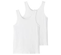 Name It Nkfuu Tank Top 2P Noos, Canottiera Bambine e ragazze, Bianco (Bright White), 158-164