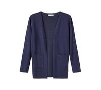 Name IT Nkfvicti LS Knit Card L Noos Pullover da Ragazza, Zaffiro Scuro., 146 cm