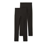 Name It Nkfvivian 2P Legging L Noos, Leggings Bambine e ragazze, Nero (Black/Pack:PACKED WITH BLACK), 146-152