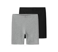 NAME IT Nkfvivian 2P Solid Short Legging Noos (Pacco da 2) Bambine e Ragazze