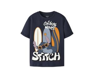 Name IT Nkmact Stitch SS Nreg Top Box Wdi, Blazer Navy, 134/140 cm Bambini e Ragazzi
