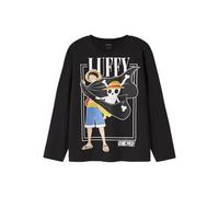 NAME IT Nkmark OnePiece LS Nreg Top Box Noos Vde, Nero, 116 cm