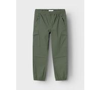 Name it - Nkmben Baggy R Twi Pant 3495-Fn O Tech Verde - Abbigliamento 8A Verde