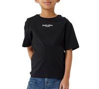 NAME IT NKMBRODY SS NREG Top Noos T-Shirt, Black/Print:W. Jet Stream Print, 122/128 cm Bambino