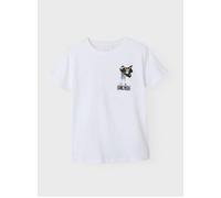 Name it - Nkmdio Onepiece Ss Nreg Top Box Noos Vde Bianco - Abbigliamento 7A - 8A Bianco