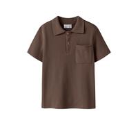 Name IT Nkmhaksi SS Nreg Polo, Marrone, 116 per Bambini