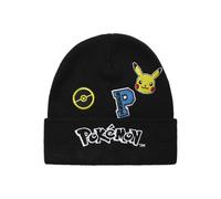 NAME IT Nkmjehudi Pokemon Knithat Sky, Nero, 52-53 Bambini e Ragazzi